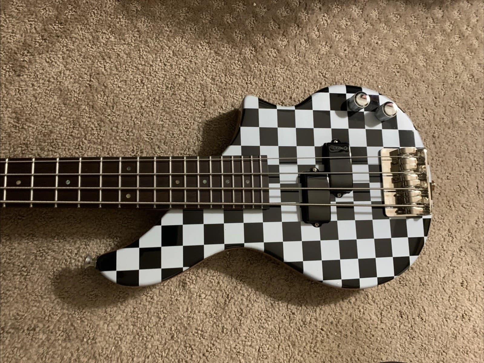 Tiny Boy Custom Travel Bass Guitar / Dealer Limited 2021 - $400 in UPGRADES Mint