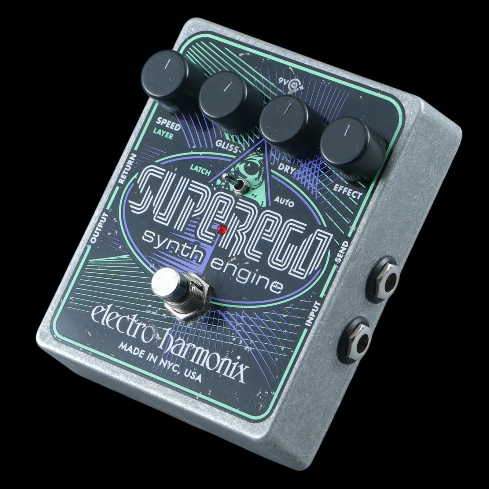 Electro-Harmonix SuperEgo Synth Engine Guitar Effects Pedal P-30258