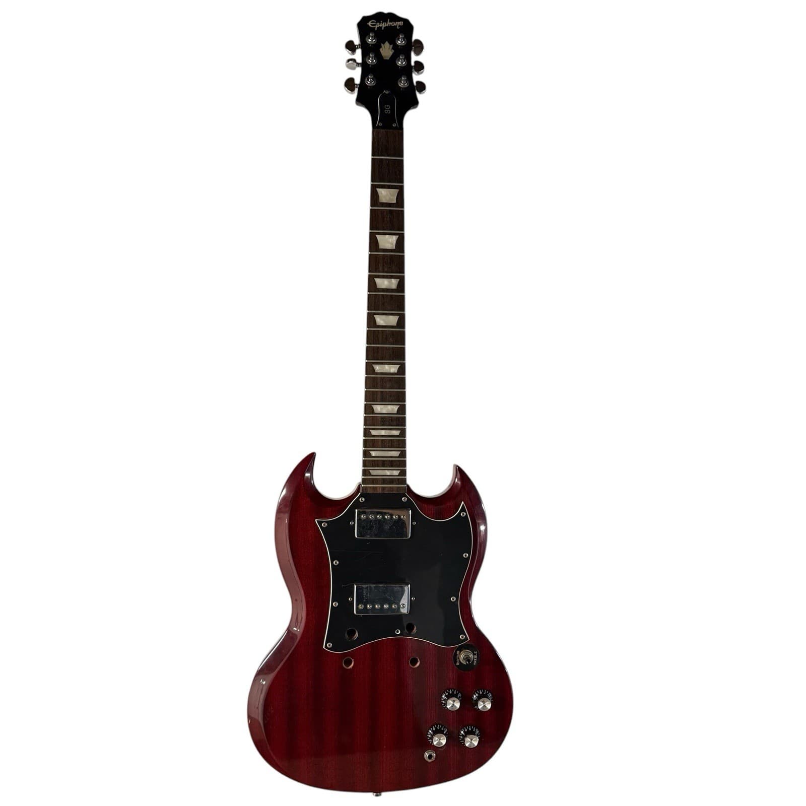 Epiphone Inspired By Gibson SG Standard Guitar Cherry EE05107642 Missing Parts