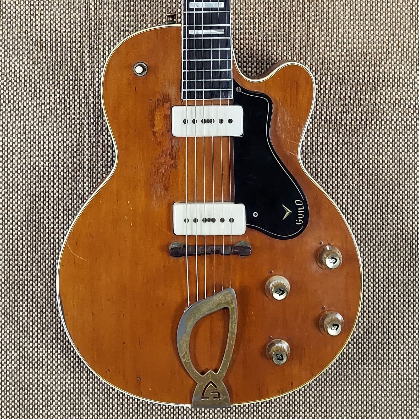 1961 Guild M-75 Aristocrat 100% Original Sounds Killer! Franz Pickups (244)