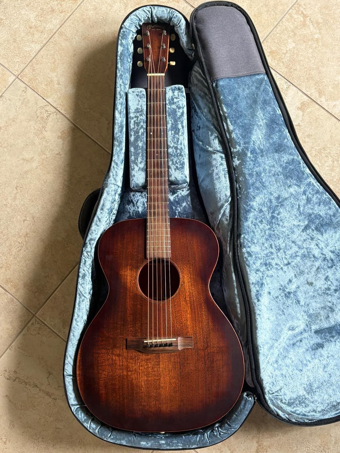 Martin 000-15M StreetMaster Acoustic Guitar Mahogany Burst w/ Martin Soft Case