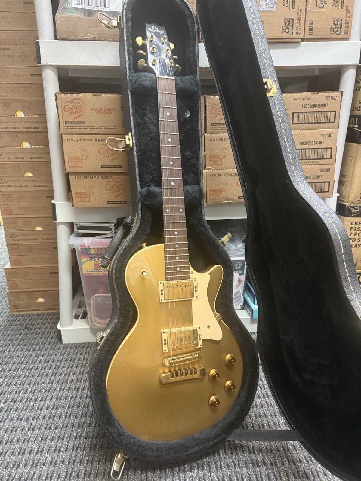 Heritage H-150 Goldtop – Made in Kalamazoo USA – Original Case – Great Condition