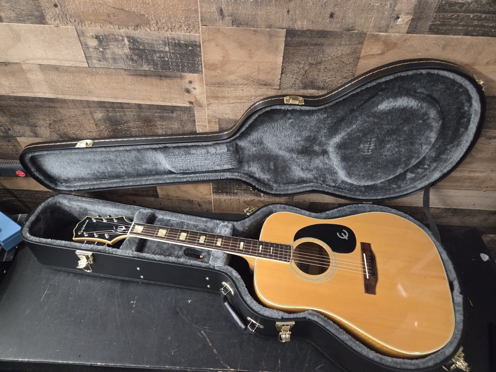 1970's Epiphone FT-350 El Dorado Acoustic Guitar w/HSC Made In Japan