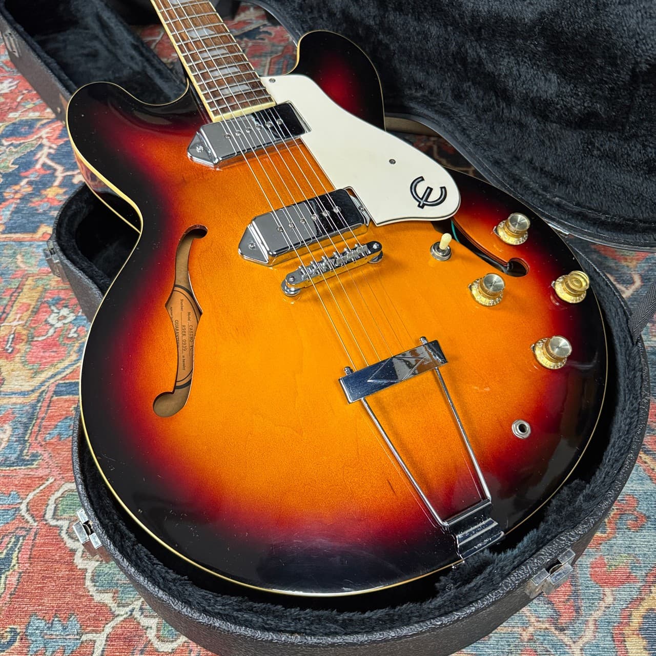 Epiphone Casino Vintage Collection Reissue Peerless Tri-Burst - 1998