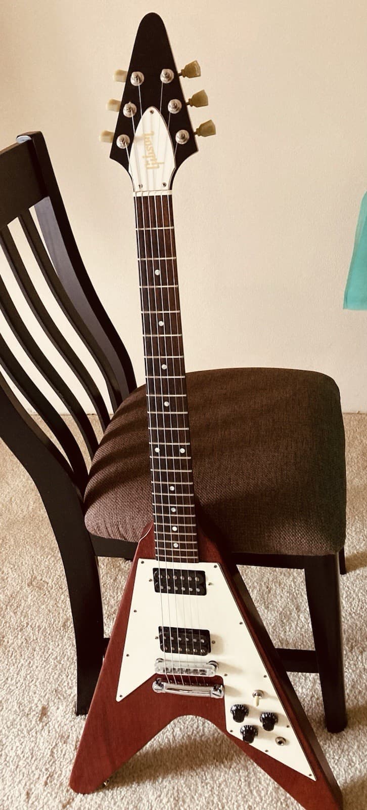 Gibson Flying V Guitar , 2005 Faded model with Soft Case