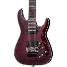 Schecter Hellraiser C7 with Floyd Rose Sustaniac Electric Guitar Black Cherry