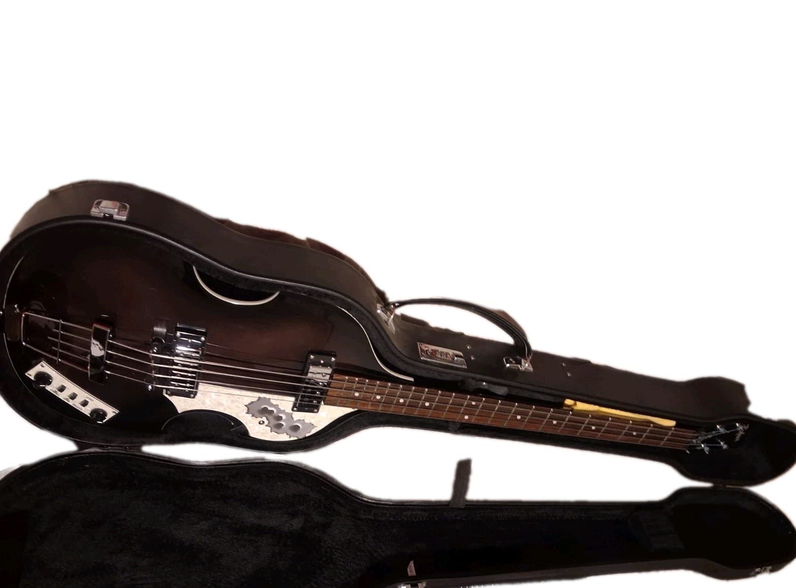 HOFNER IGNITION PRO HI-BB-PE-TBK VIOLIN BEATLE BASS Tea Cups FLAT WOUND STRINGS