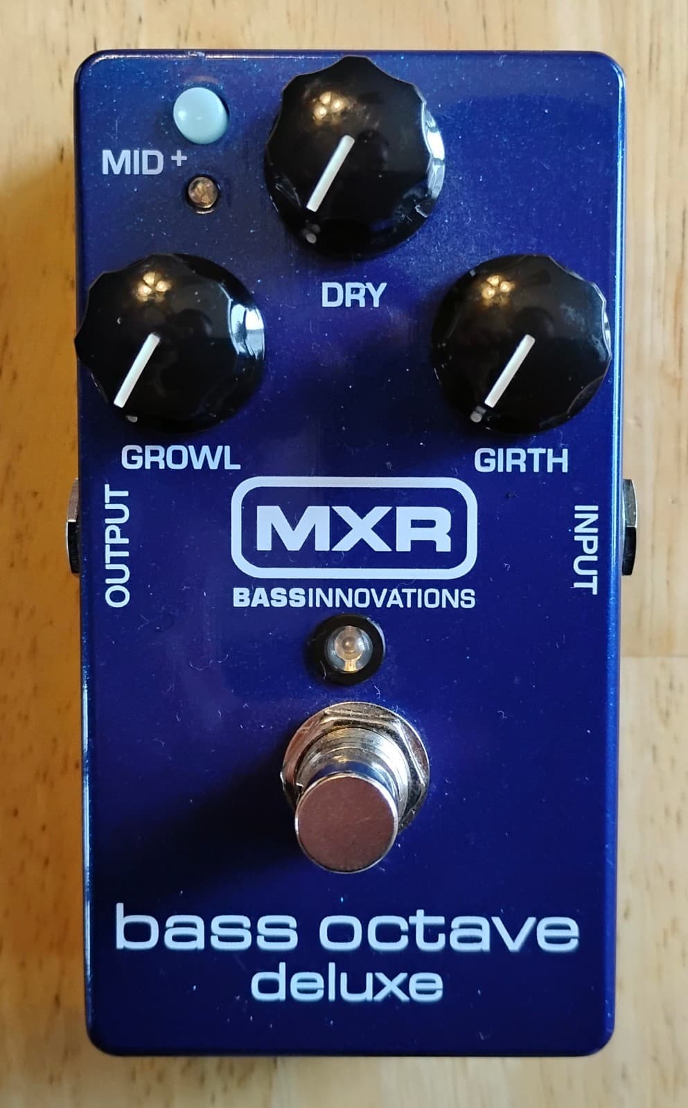MXR Bass Octave Deluxe Guitar Effects Pedal