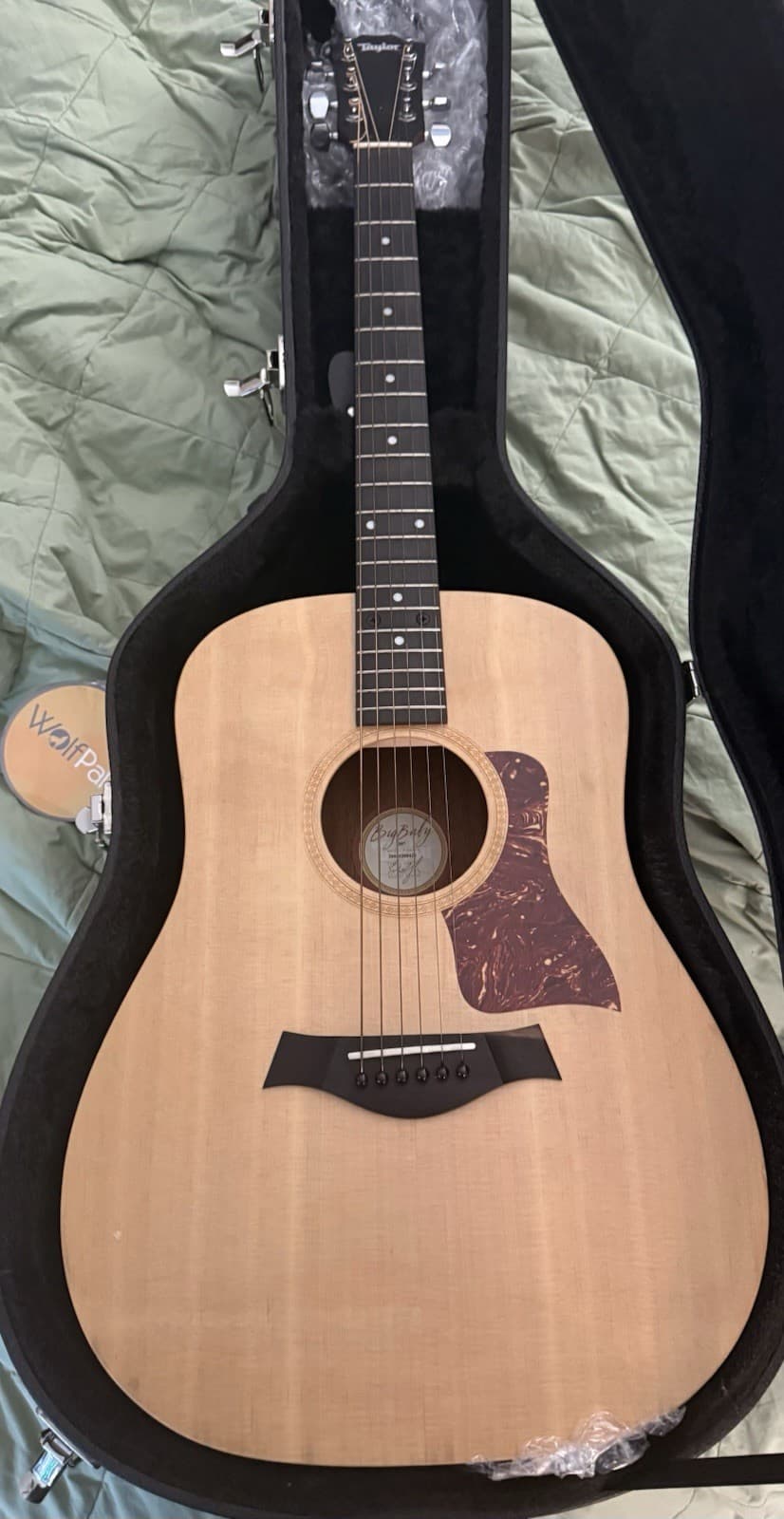 Taylor Big Baby Acoustic Guitar with Hard Shell Felt-Lined Case