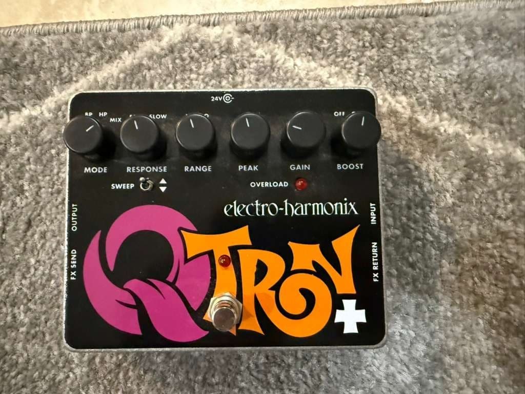 Electro-Harmonix Q Tron Plus Envelope Filters Guitar Effect Pedal
