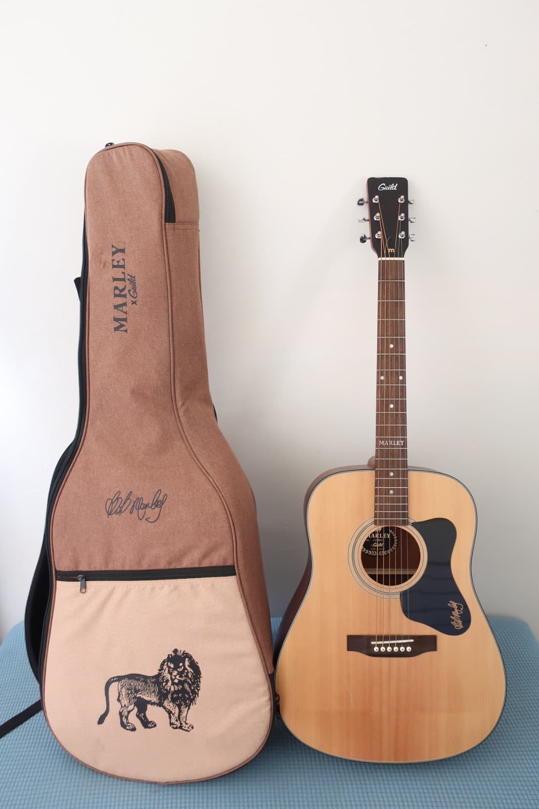 2021 Guild Westerly Collection A-20 Bob Marley Artist Acoustic Guitar Dreadnaugh