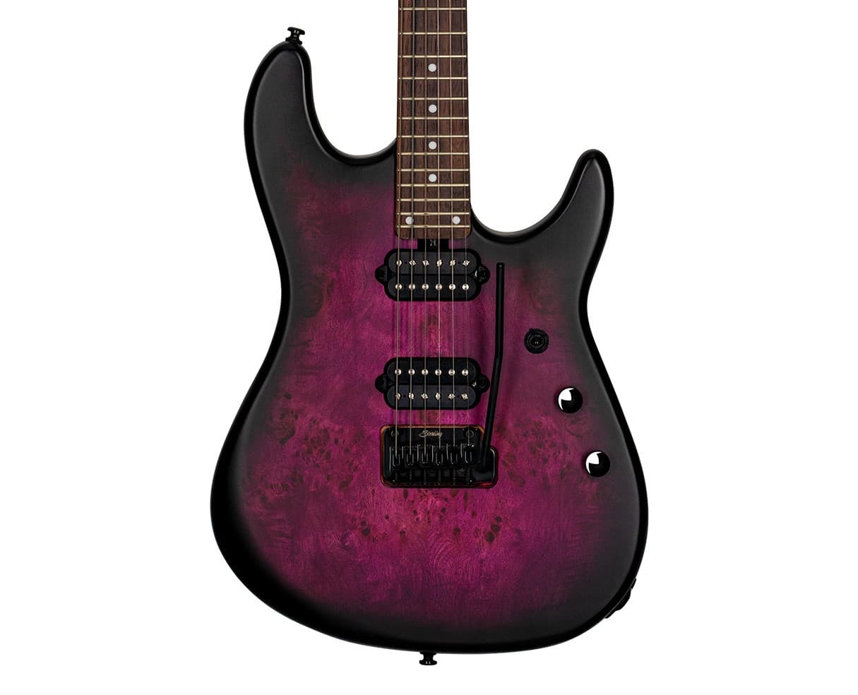 Sterling by Music Man Richardson Cutlass 6 - Cosmic Purple Burst Satin - B Stock