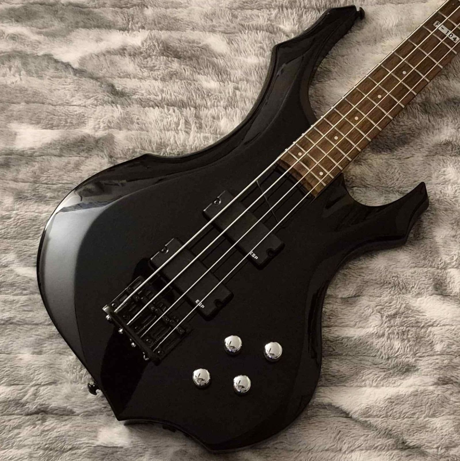 ESP LTD F-104 - 4-String Bass - 2006 - 35" Scale - Active Electronics - Black