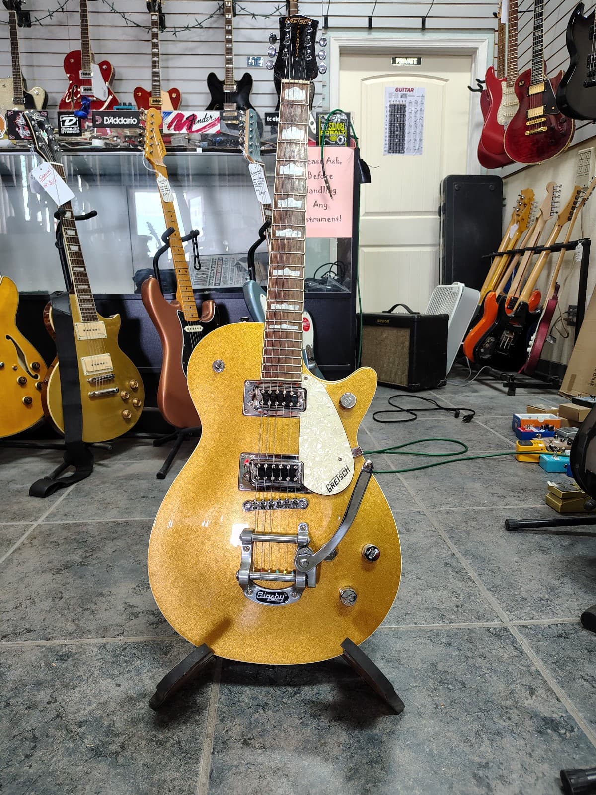 Gretsch Electromatic Jet Electric Guitar - Gold Sparkle -OPEN BOX