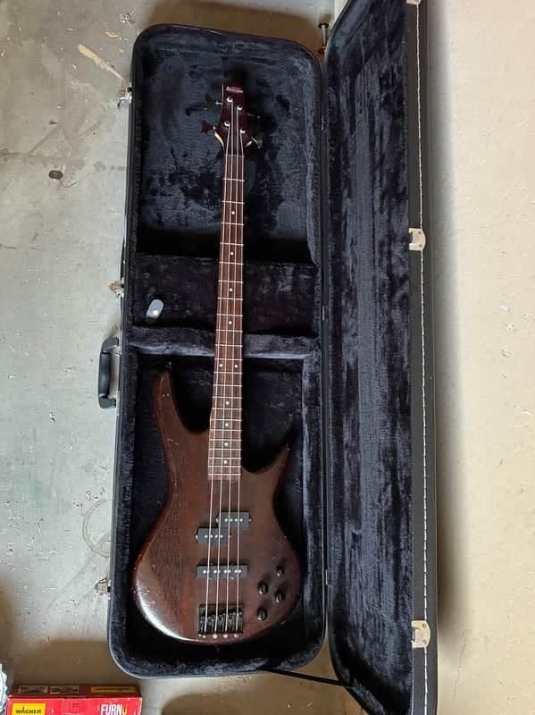 Ibanez GSR200BWNF 4 String Walnut Flat Bass Guitar - Pickup Issues *Read Desc.