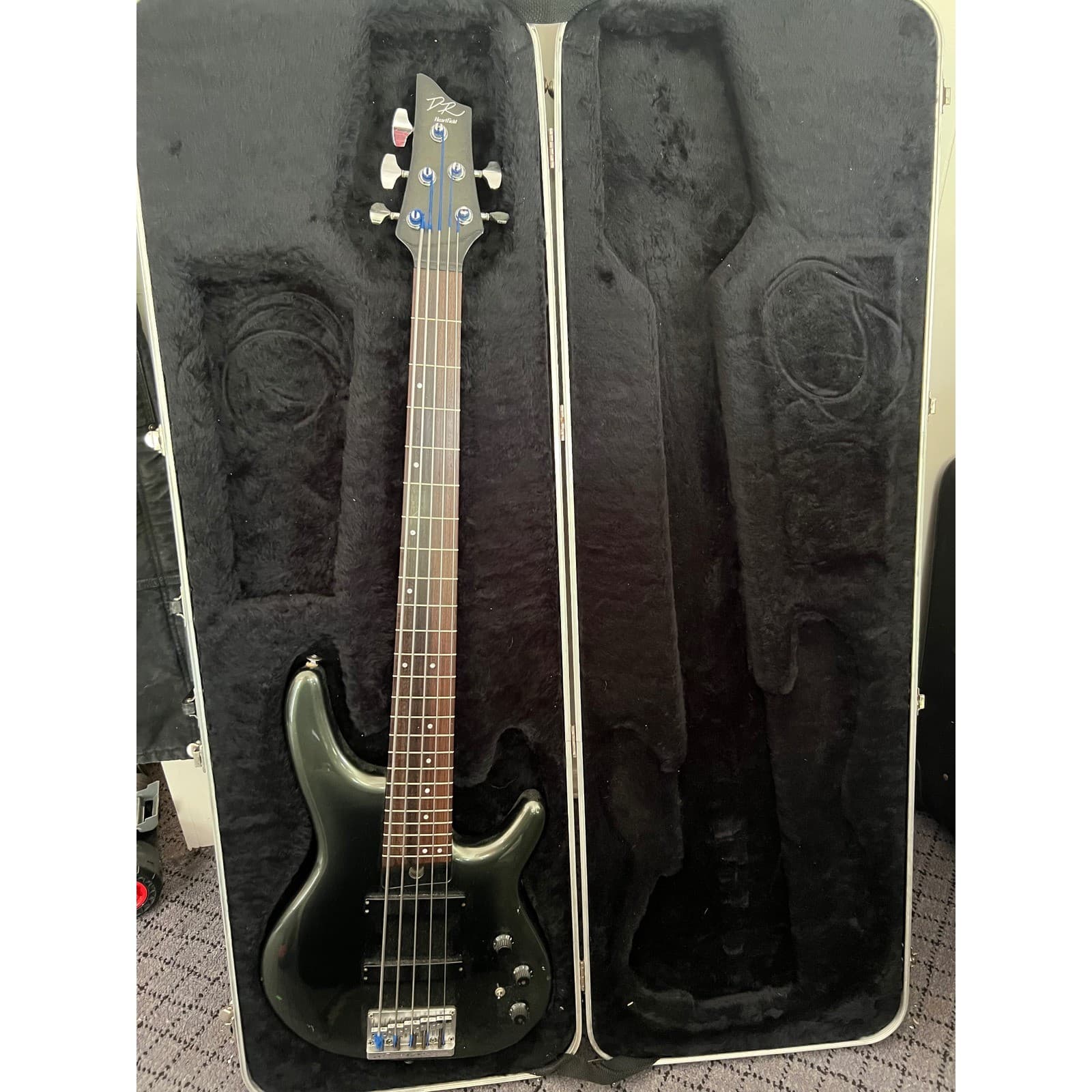 Heartfield DR5 5-String Fretless Bass Guitar Dark Emerald Made in Japan w/ Case