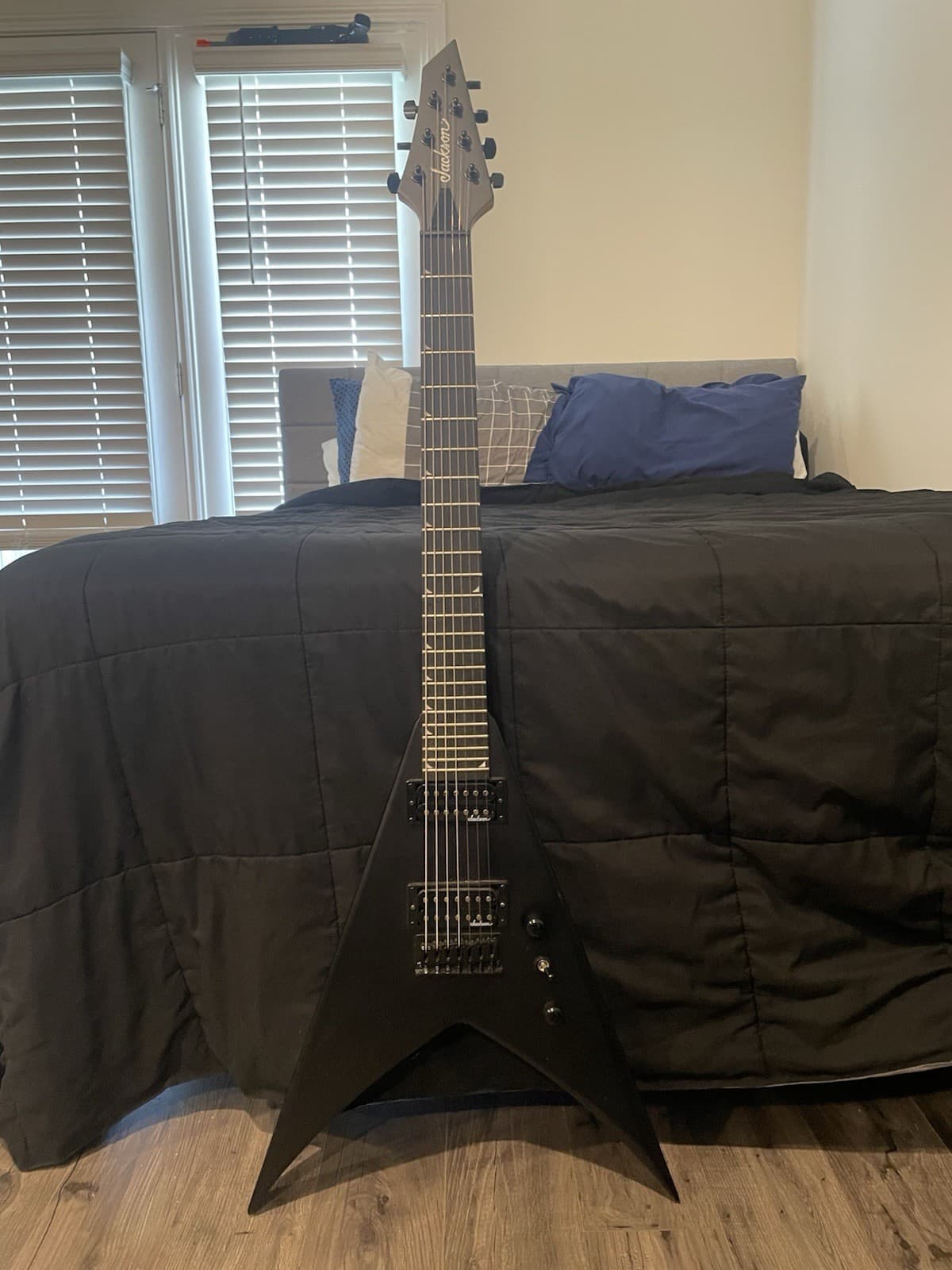 7 string Flying V model Jackson Guitar