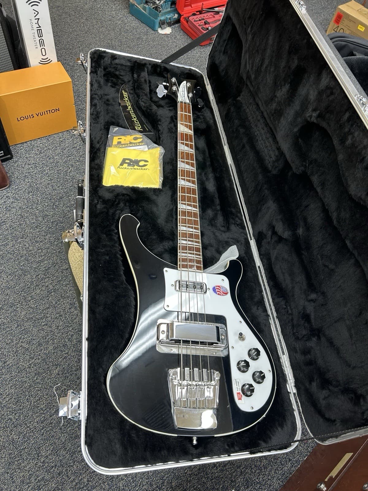 2023 Rickenbacker 4003 Jetglo Electric Bass Guitar USA w Serial 01775