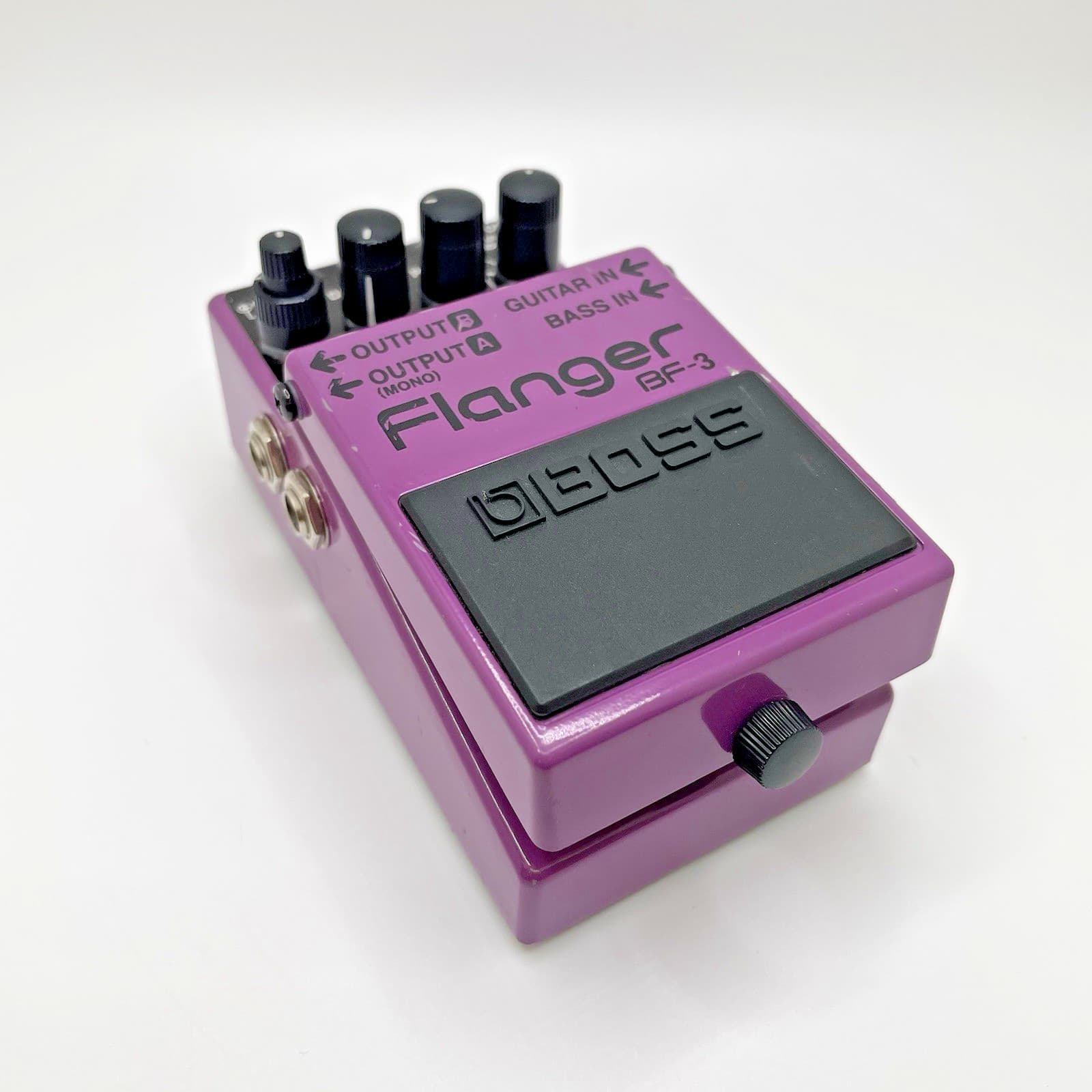 Boss BF-3 Flanger Effects Guitar Pedal Purple *USED* - GP3