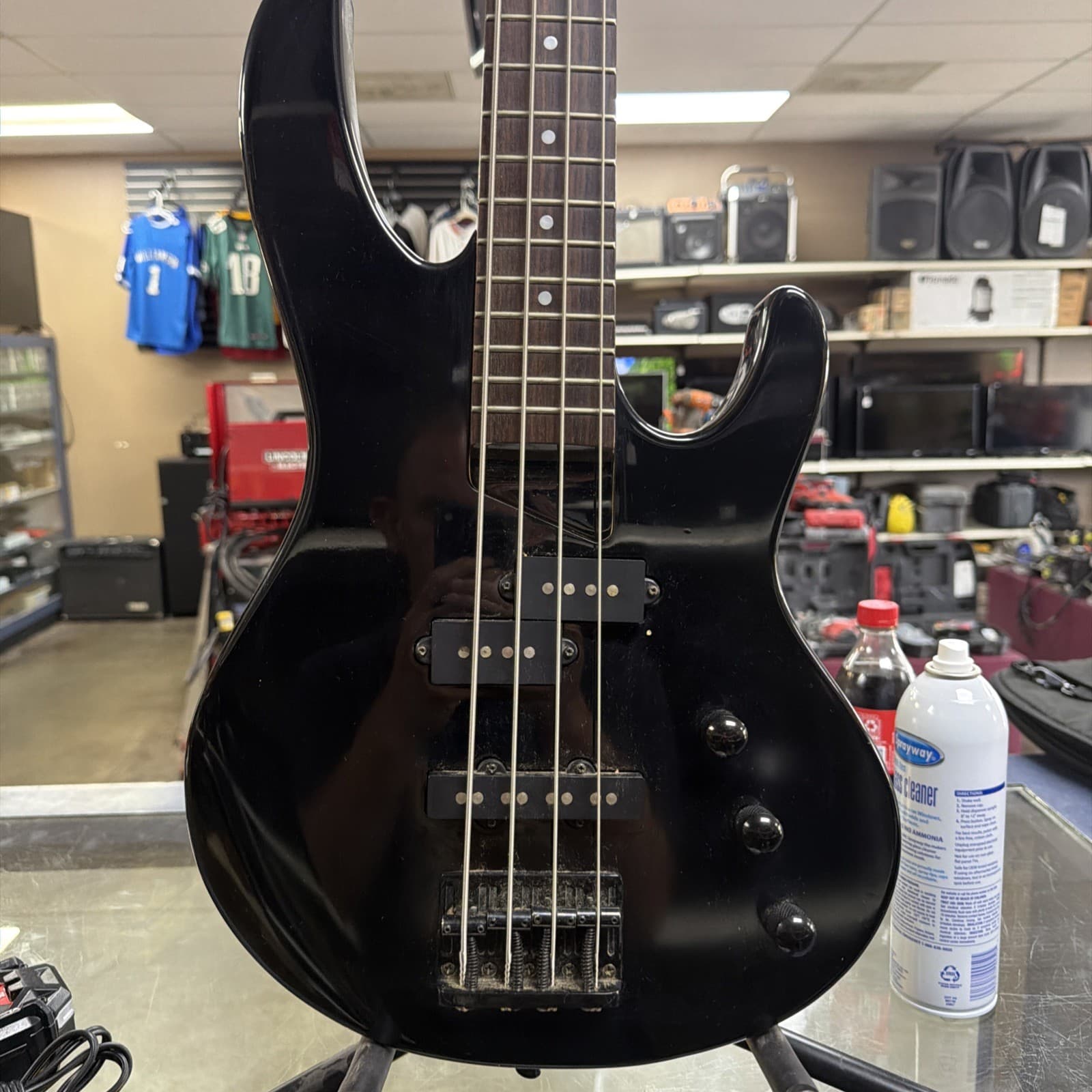 ESP LTD B-50 Series 4-String Solid Body Right-Handed Electric Bass Black