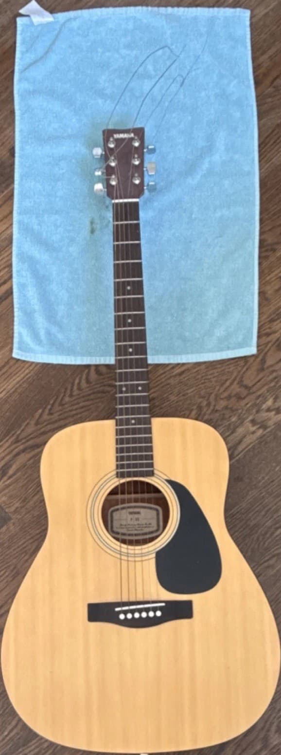 Yamaha F-35 Dreadnought 6-String Acoustic Guitar 1977 Natural Right-Handed