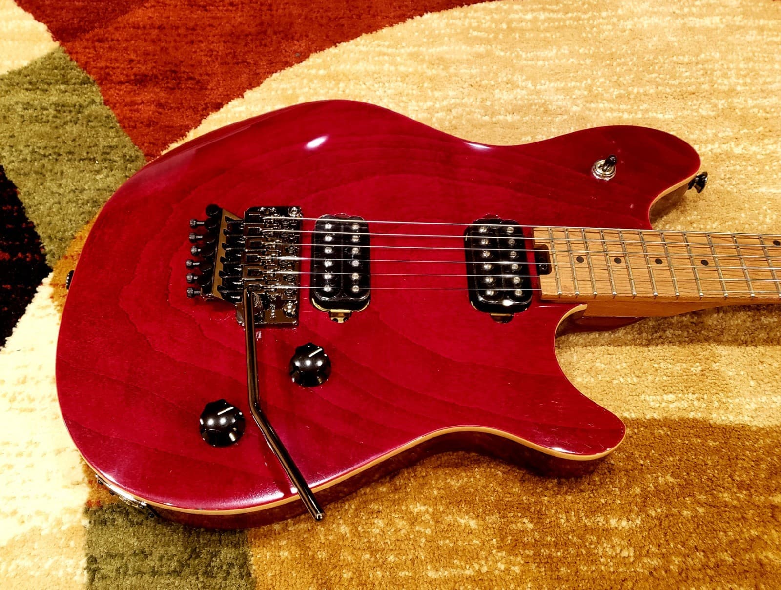 EVH Wolfgang Standard Plus Red Wine Beautiful Electric Guitar Mint ( No Case )