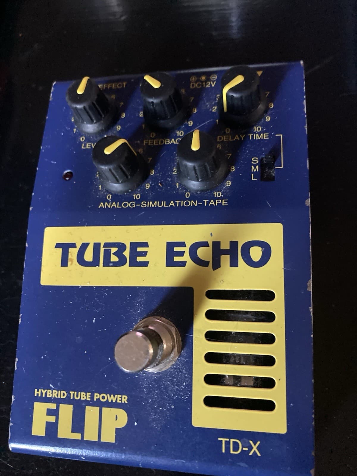Guyatone TD-X Tube Echo Analog Tape Delay Pedal for Electric Guitar