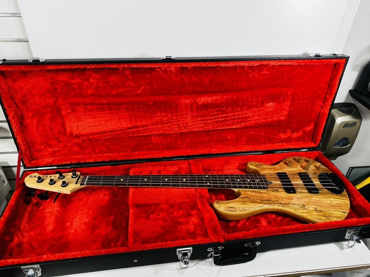 Lakland Skyline Series 55-01 Deluxe Spalted Maple 5-String Bass Guit (P04024009)