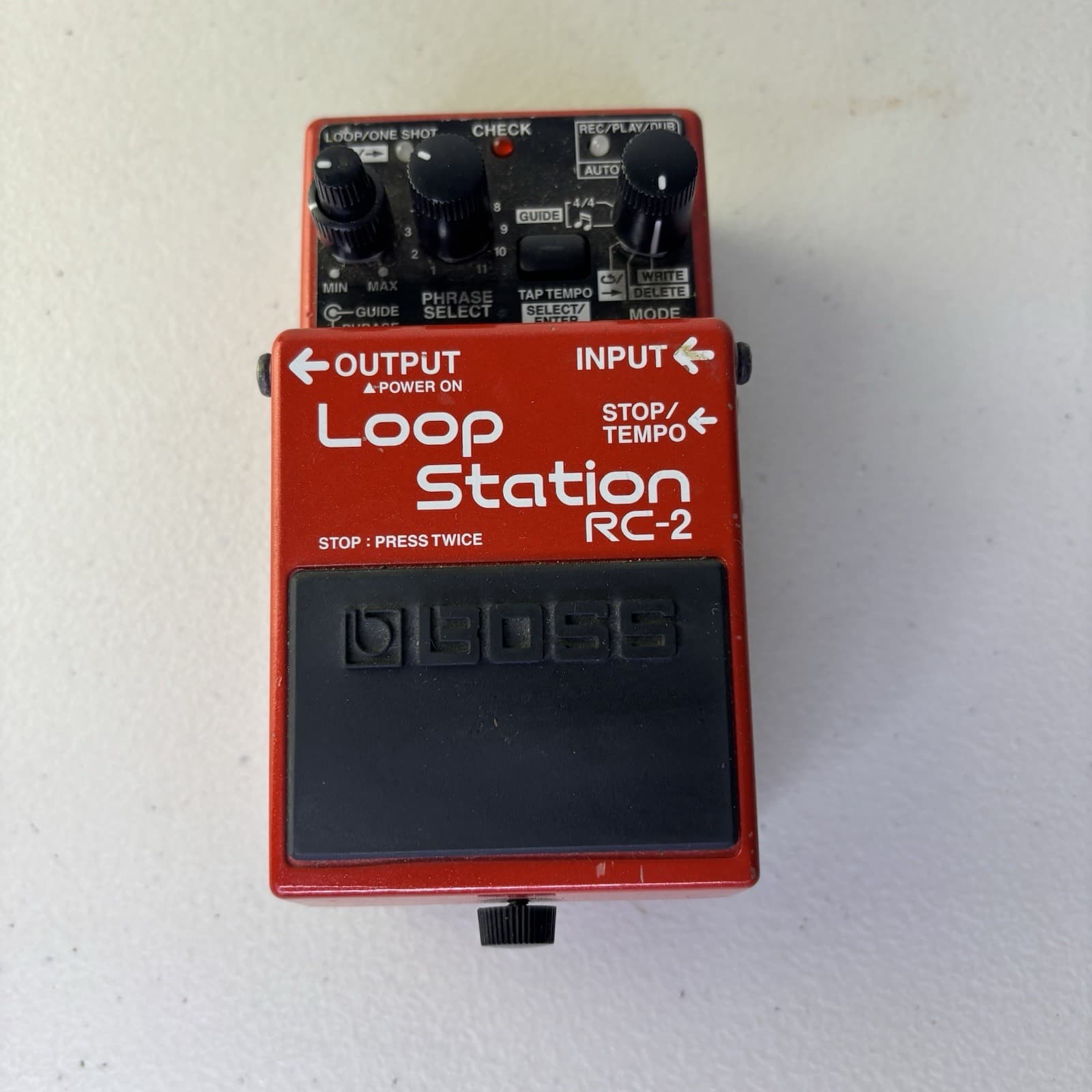 Boss RC-2 Loop Station Digital Looper Pedal Tool for Electric Guitar Instrument