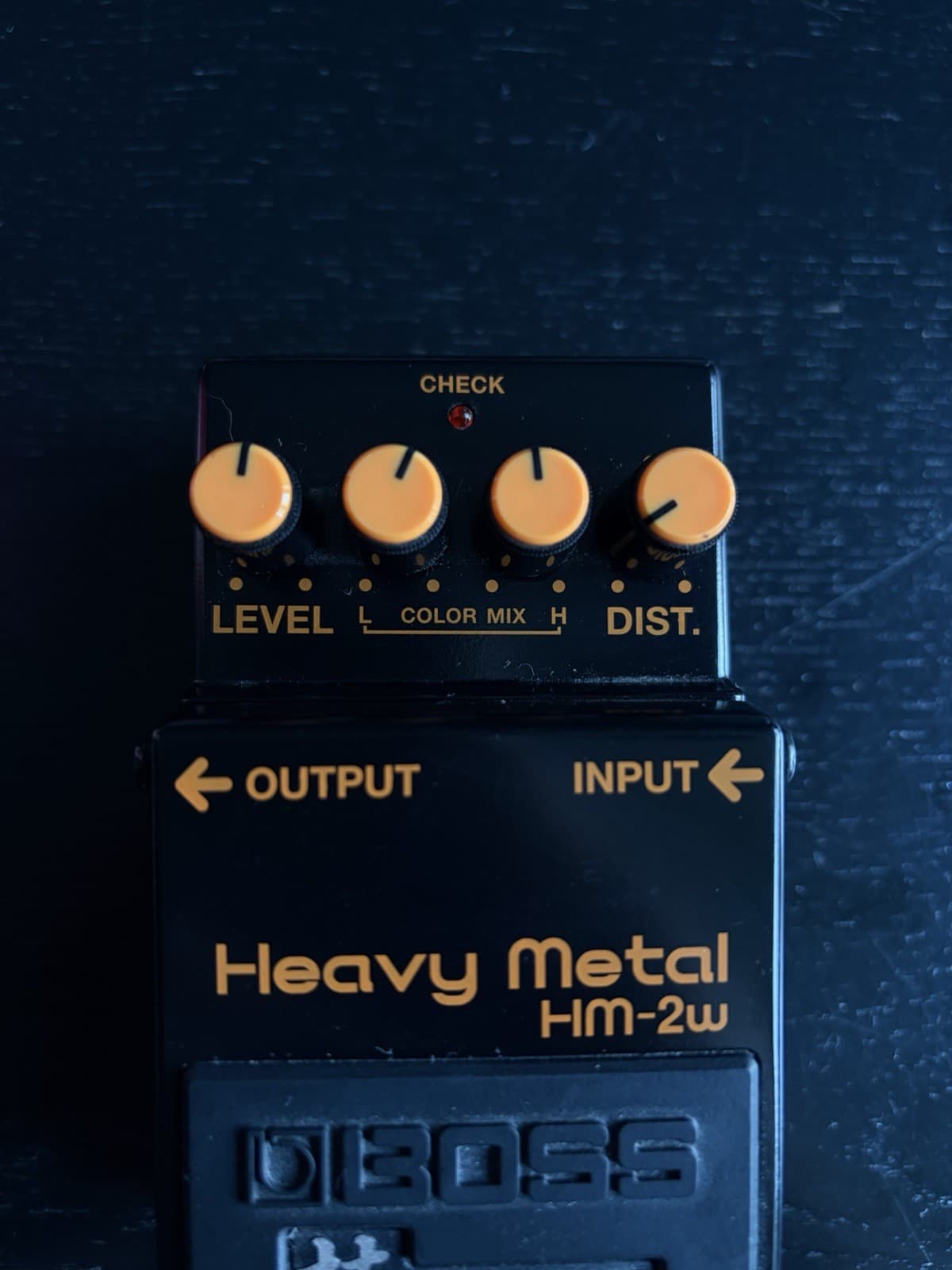 Boss HM-2W Heavy Metal Waza Craft Guitar Pedal Made in Japan Excellent Condition