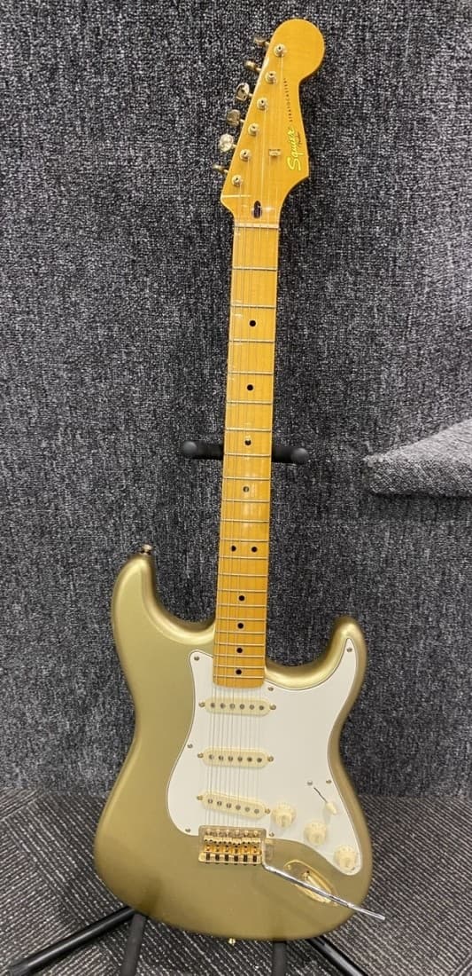 squier classic vibe stratocaster 50s gold 60th anniversary