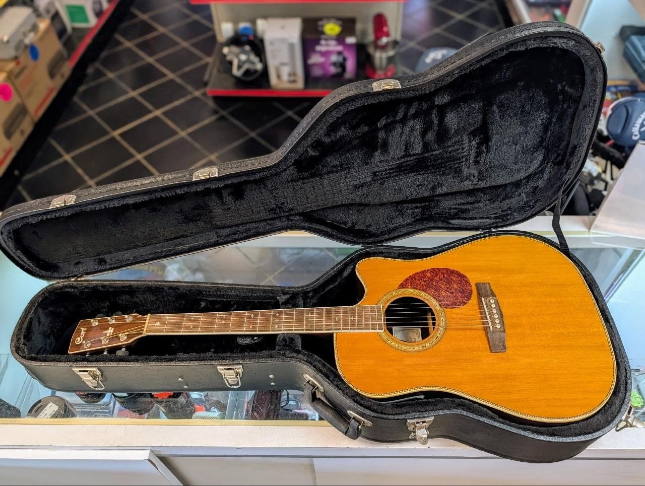 Cort MR740FX Acoustic Electric Guitar - Natural