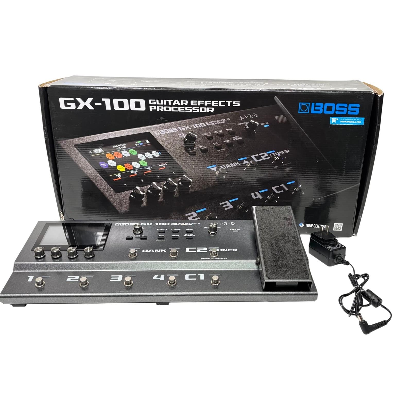 Boss GX-100 Guitar Effects Processor - Touchscreen - AIRD Technology
