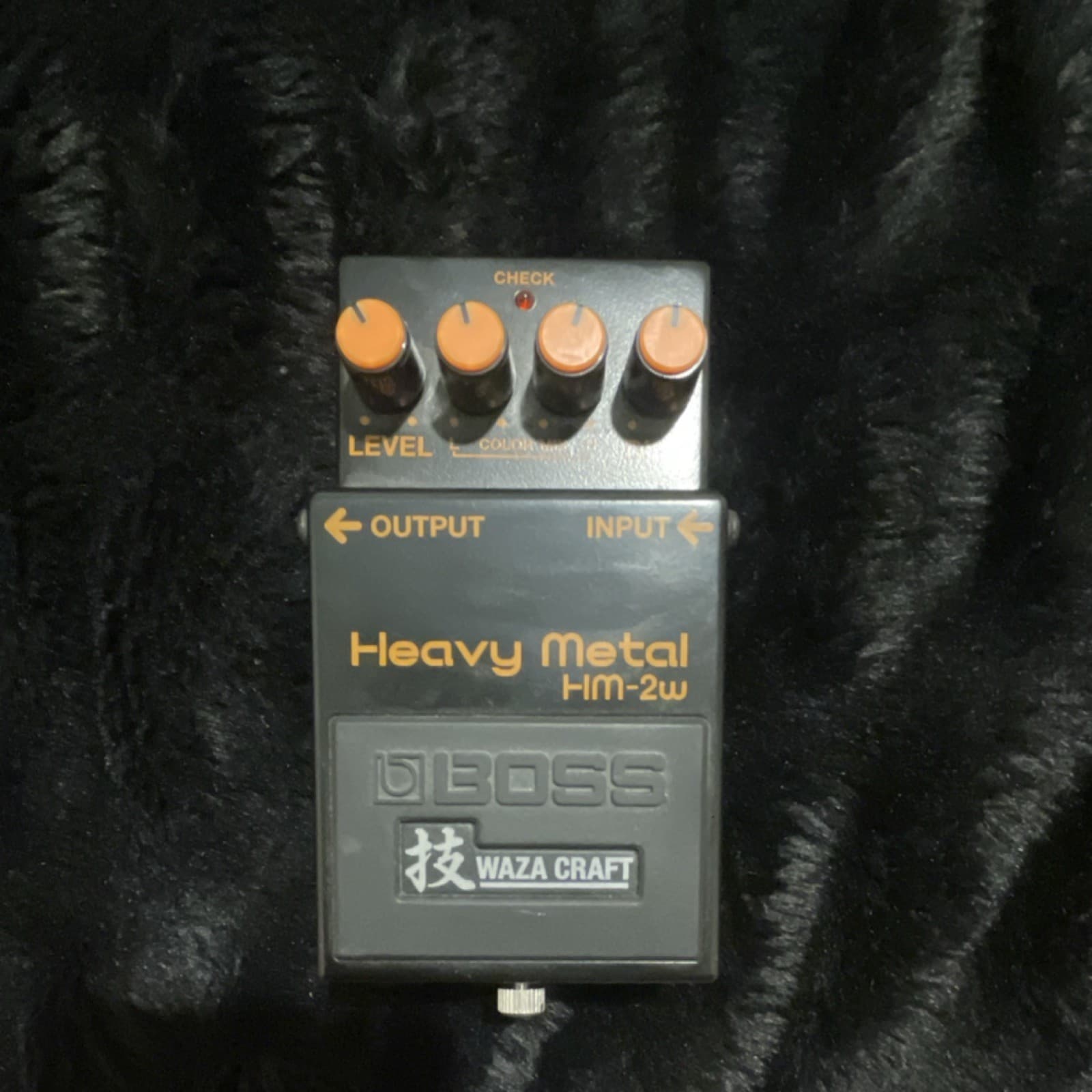 Boss HM-2w Waza Craft Heavy Metal Distortion Analog Pedal for Electric Guitar