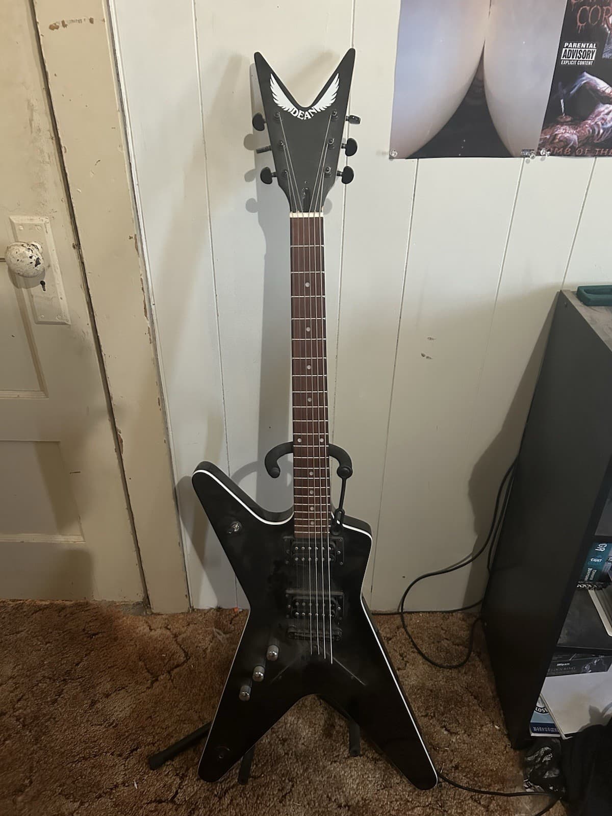 Left Handed Dean MLX 6 String Electric Guitar (READ DESC)