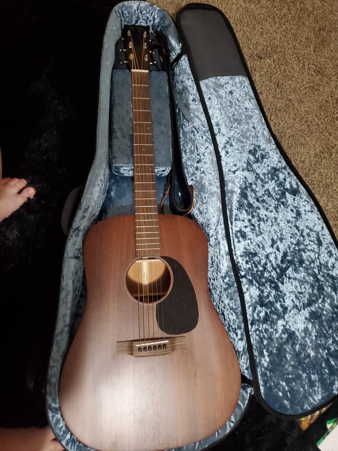 Martin D15 M Mahogany Dreadnought Acoustic Guitar Solid, W/Extras.