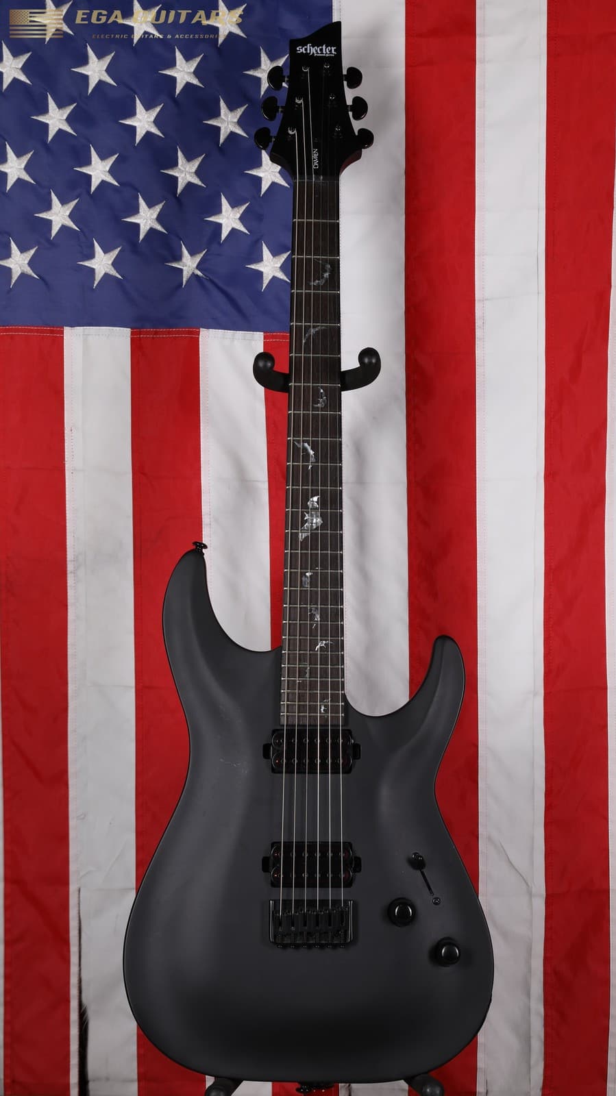 Schecter Damien-6 - Satin Black