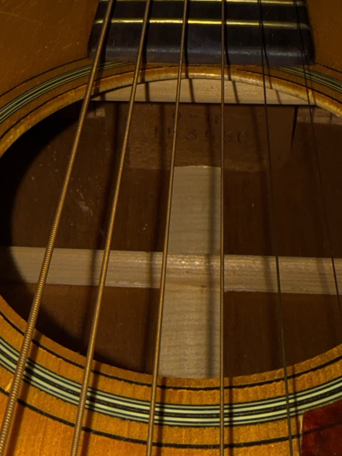 1957 Martin 0-18 acoustic guitar