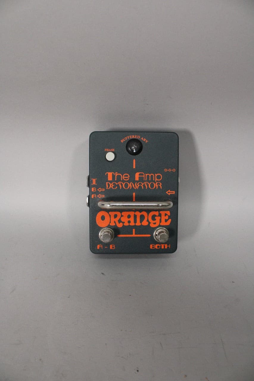 Orange Amp Detonator Buffered ABY Switcher Guitar Effects Pedal