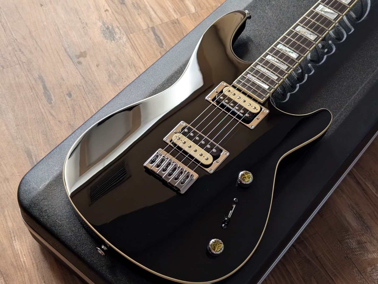 Jackson USA Soloist SLS Hardtail Custom Shop Electric Guitar 2007 Black W/OHSC