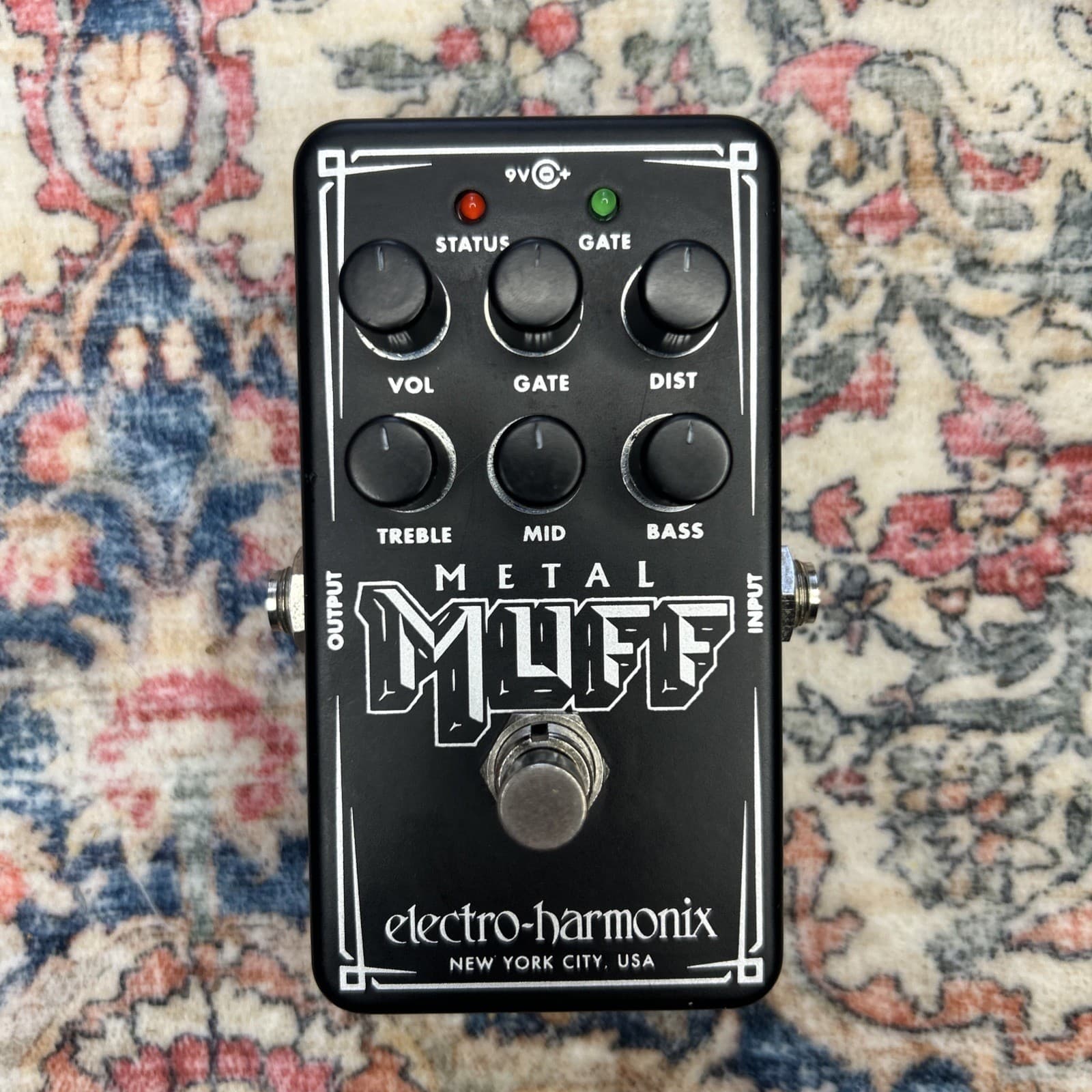 Electro-Harmonix EHX Nano Metal Muff Distortion Guitar Pedal