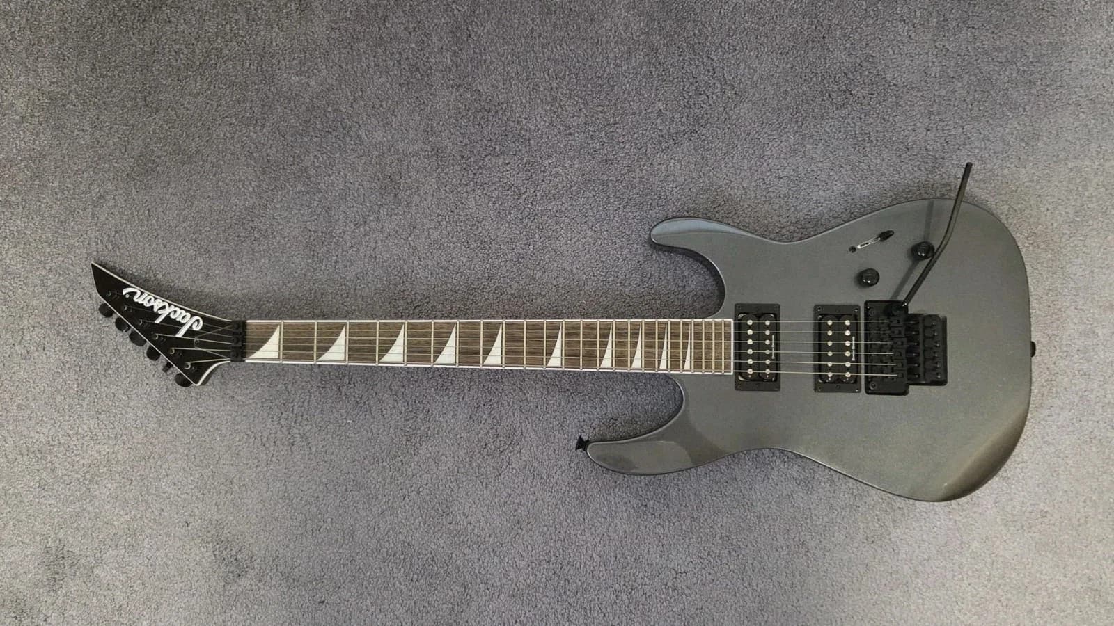 Jackson X Soloist SLX DX Electric Guitar, Laurel Fretboard, Granite Crystal