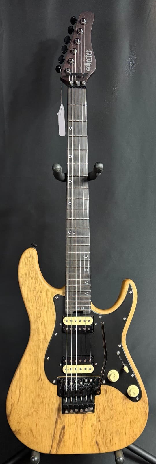 Schecter Sun Valley Super Shredder Exotic Black Limba Electric Guitar Natural