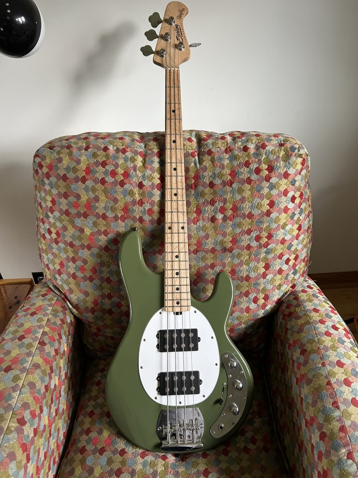 Sterling by Music Man StingRay SUB Series 4 String Electric Bass Guitar Green