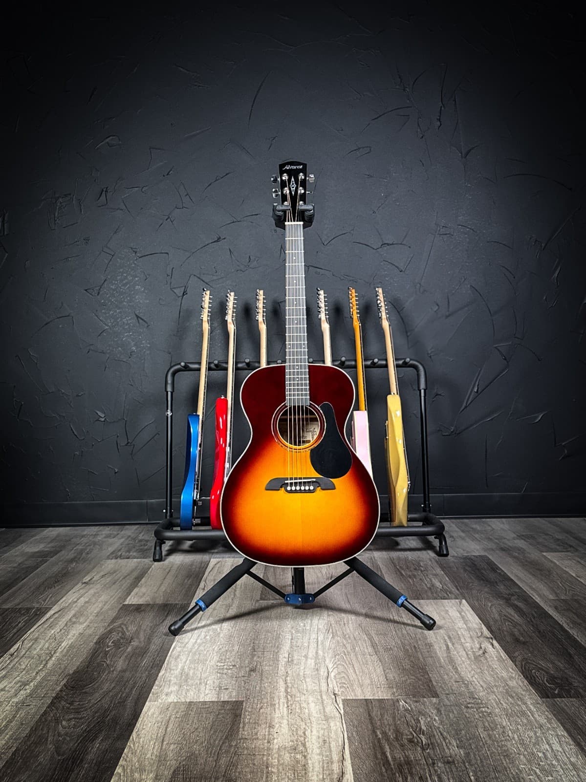 Alvarez Regent RF26SB Folk Acoustic Guitar - Sunburst - Deluxe Gig Bag Included