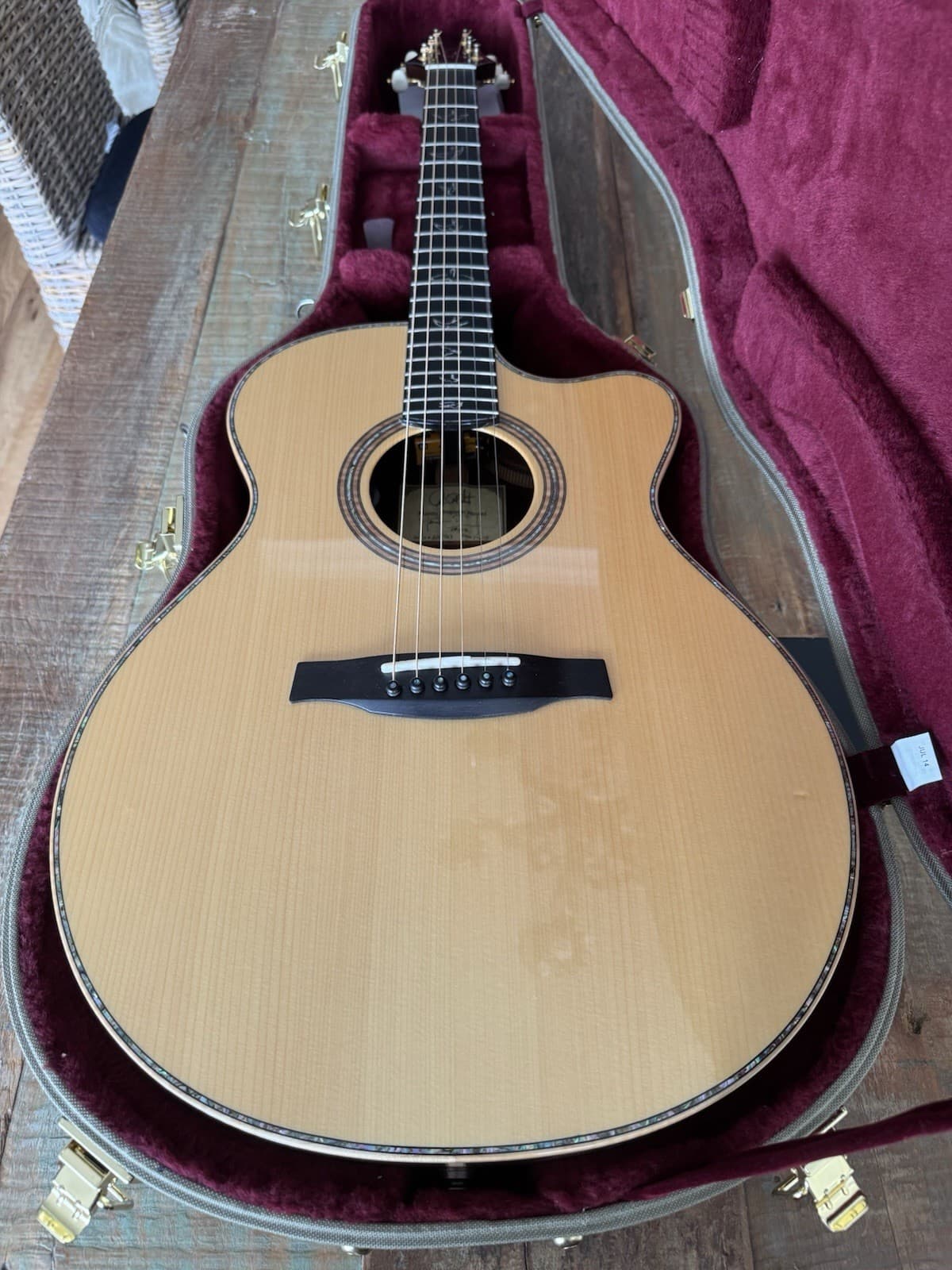 PRS Private Stock Martin Simpson Acoustic Guitar