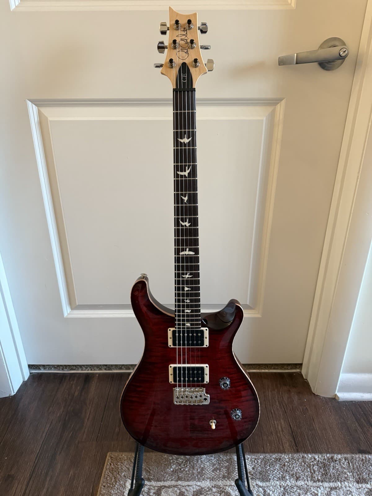 PRS CE 24 Fire Red Burst