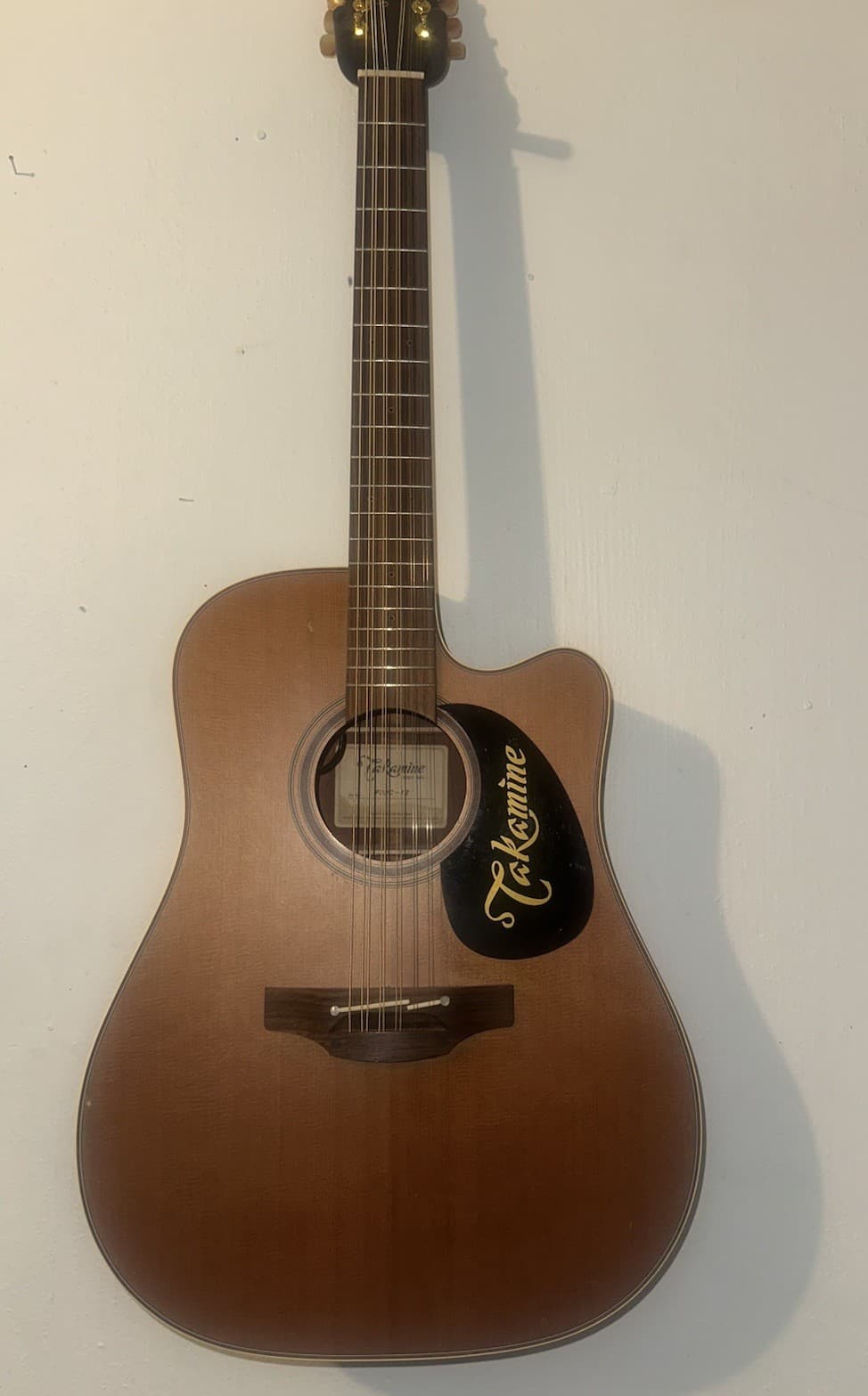 Takamine P3DC 12-String Pro Series Dreadnought Cutaway Acoustic-Electric Guitar