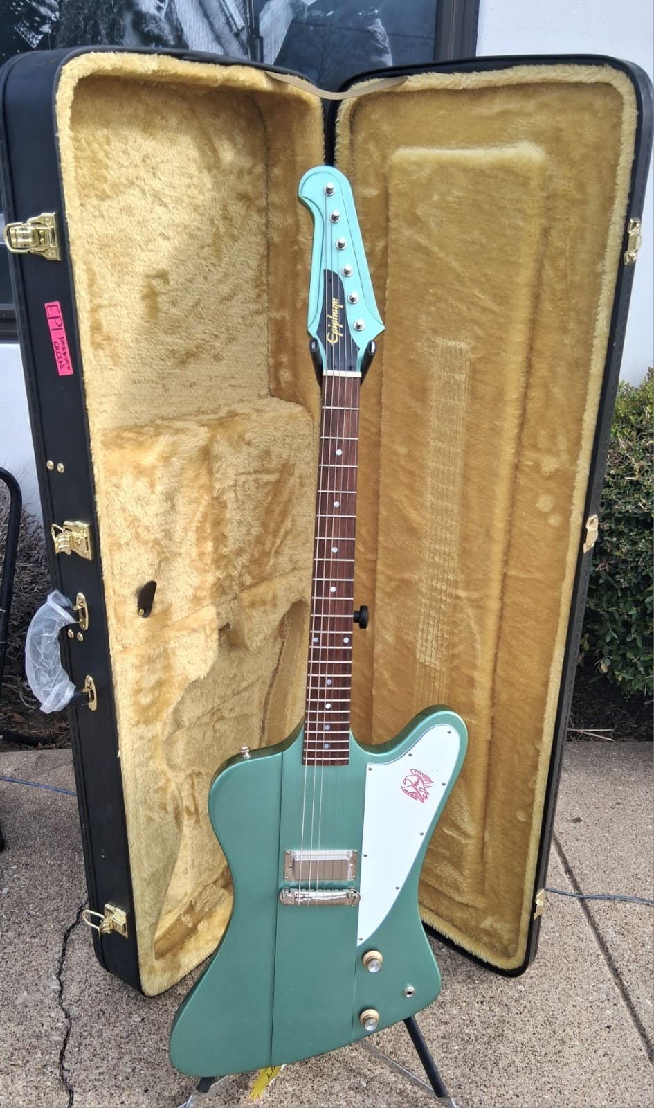 Epiphone Inspired by Gibson Guitar Custom 1963 Firebird I Inverness Green