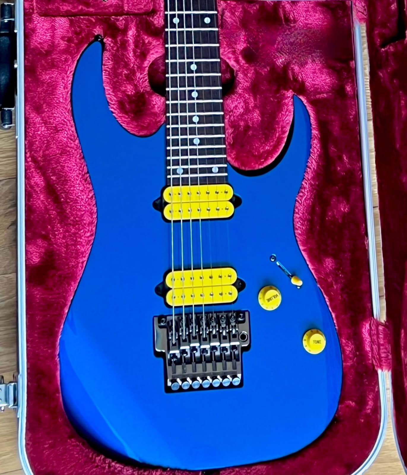 Ibanez Prestige RG752 Metallic Blue 2015